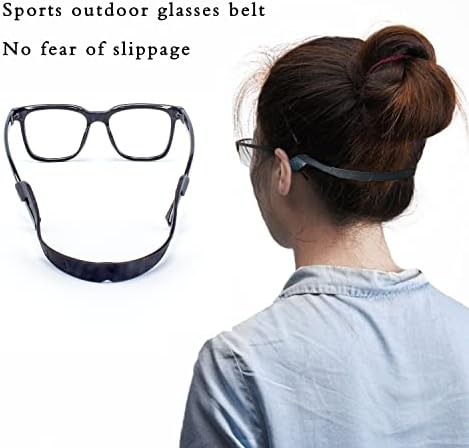 Противоскользящий каишка за очила KECHIO, Въжета за спортни очила, Силиконов Ремък за притежателя на Слънчеви очила