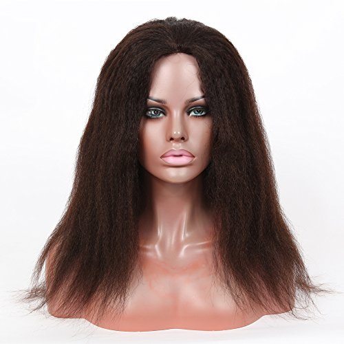 Wigsroyal 16Извратени права перука с невидима част, афро-перуки от човешка коса за черни жени