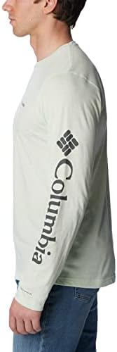 Мъжка тениска с логото на Columbia 's Thistletown Hills с дълъг ръкав и логото на