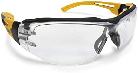 Защитни очила - Черна дограма - Прозрачни фарове за лещи