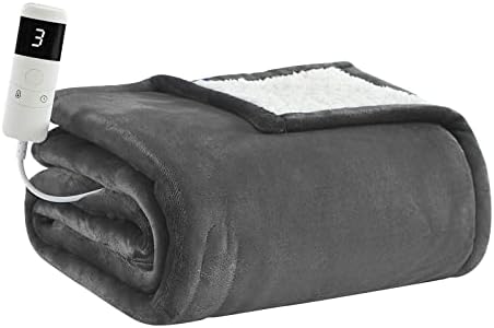 Електрическо одеяло BOMOVA с подгряване, Нагревательное одеяло с 10 нива на нагряване и автоматично выключением
