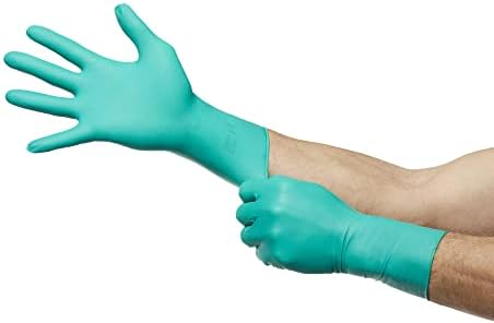 Синтетични Хирургически ръкавици McKesson Perry Performance Plus, Стерилни, Без прах, тъмно-зелени, Размер на 7,5, количество