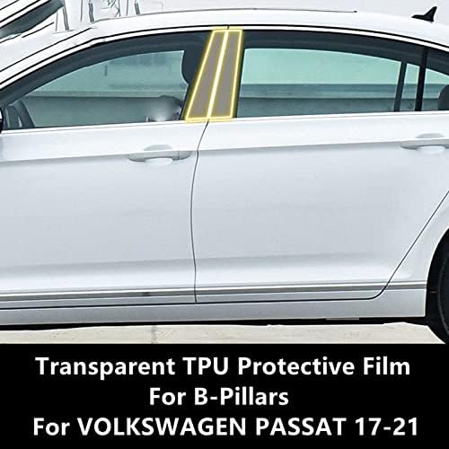JINQIUTE B-Багажник Прозрачен Защитен Филм от TPU Срещу Надраскване Ремонт на Филм Аксесоари за ремонт, за Volkswagen