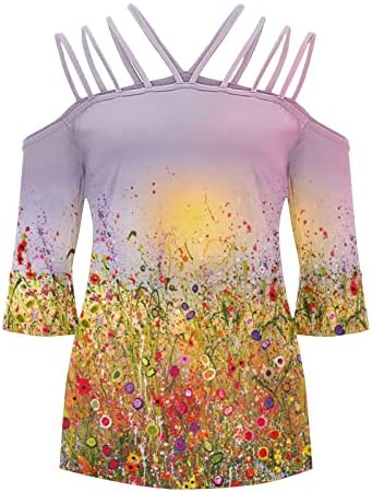 2023 Облекло Къс Ръкав през Цялата Силует Памук Графичен Плюс Размер Забавно Блуза, Риза за Жени Тениска Лято Есен Дамски
