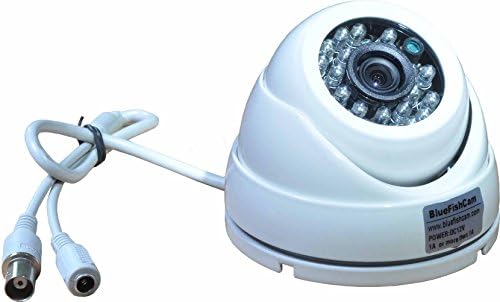 BlueFishCam AHD Камера за ВИДЕОНАБЛЮДЕНИЕ Алуминиева Куполна 1.0 MP AHD 720P CMOS Чипове с IR-Cut Вградена Широкоугольной