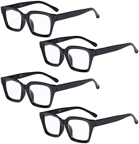 Eyekepper Спестете 10% на 4 опаковки женски очила за четене и 4 опаковки ридеров за жени +4,00