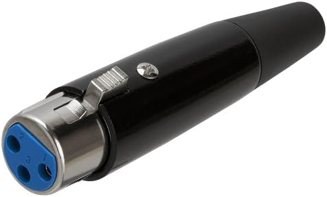 Cmple - [10 бр 3-Пинов конектор за микрофон XLR, Метален аудио кабел за микрофони, Микшеров, Электробарабанов, Mi