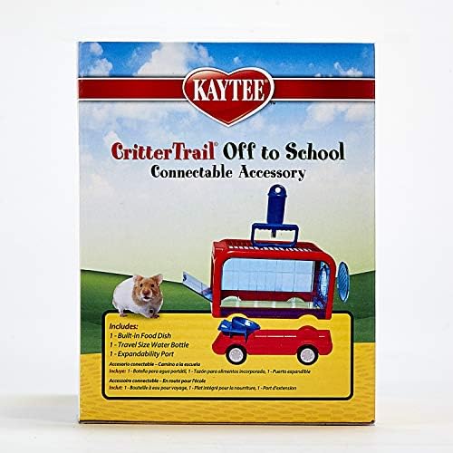 Kaytee CritterTrail се Изпраща в Учебната переноску за домашни хамстери, един gerbil или мишки