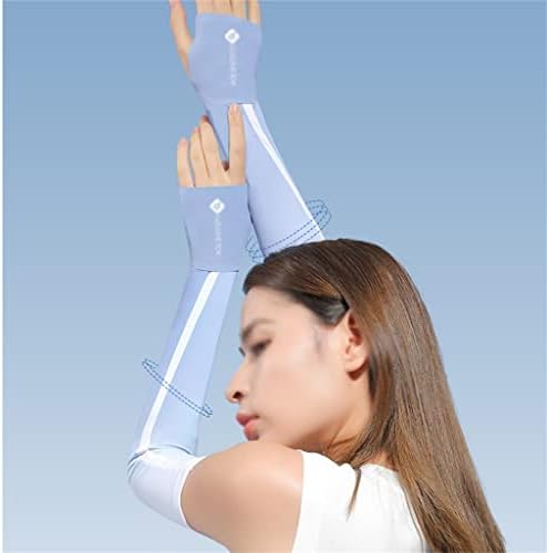 ръкавици дамски Летни Ледени Копринени Диви ръкави за ръце, Защита на ръцете За Шофиране на Открито в Контрастен цвят