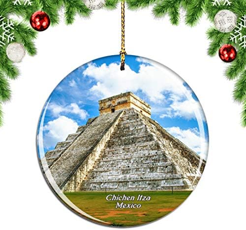 Weekino Мексико, Чичен Ица, Коледни Украшения на Коледна Елха, Украса, Окачен Декор, Събиране на Подаръци за пътуване