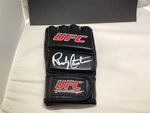 Ръкавици UFC с Автограф от Ранди Кутюра и Джеймс Спенса JSA COA 1A - Ръкавици UFC С Автограф