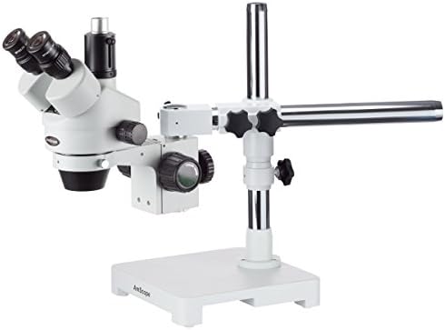 Професионален тринокулярный Стереоскопичен увеличение на микроскопа AmScope SM-3T, окуляры WH10x, увеличаване на 7X-45Ч,