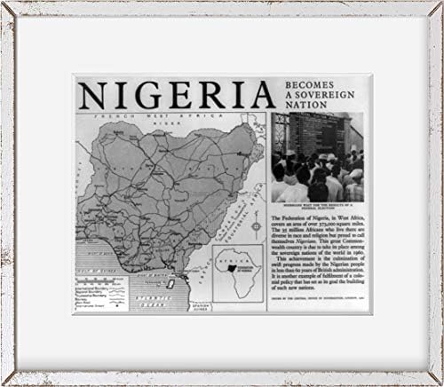 БЕЗКРАЙНИ СНИМКИ Снимка: Нигерия | Суверенная нация | Федерални избори | 1960 | Исторически възпроизвеждане на снимки