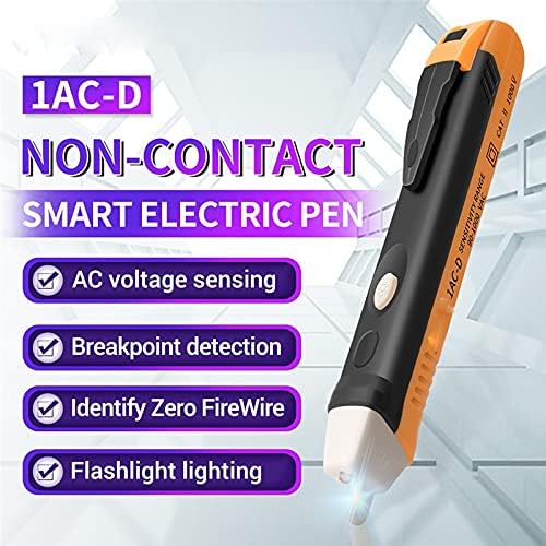 n/a Конектор за тестване на детектор на мощност 1AC-D Безконтактен Тест писалка Електрически Показател Сензор Детектор