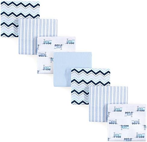 Одеяла За приемане на Любимите приятелите на Унисекс От Детска Памучна Фланела в Синята Ивица, Един Размер
