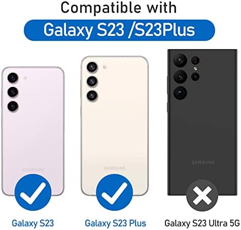 Защитно фолио за обектива на камерата ivoler за Samsung Galaxy S23 6,1 и S23 Plus 6,6 (2023), Ультратонкое закалено