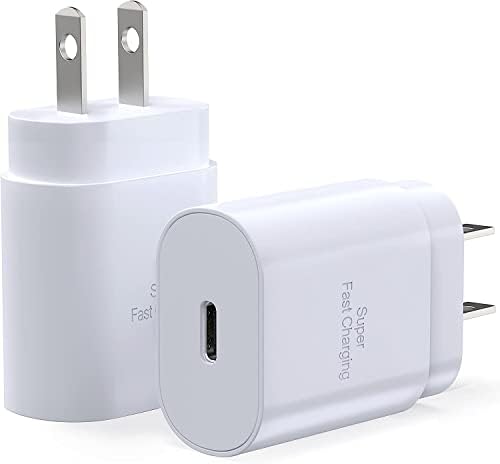 Блок за бързо зарядно устройство, USB C мощност от 25 W PD за iPhone 14 13, Зарядно устройство Type C Адаптер