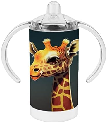 Сладко Бебе-Жирафик-Поильник - Художествена Детска Поильная чаша - Мультяшная Поильная чаша