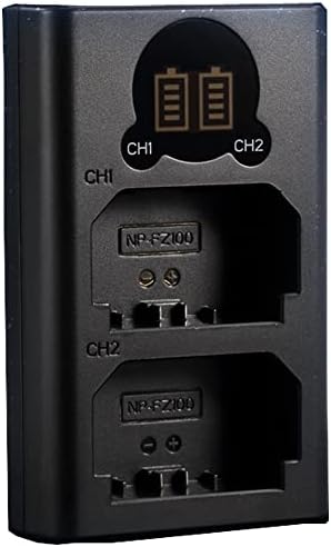 NP-FM500H Батерия Зарядно устройство, USB Двойно за bc-vm10a a100 a200 a300 a350 a450 a500 a550 a560 магистрала a57 a58 a580