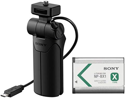 Дръжка за снимане на Sony VCT-SGR1 и статив за компактни фотоапарати с оригинална батерия Sony NPBX1/M8 в комплект (2 броя)