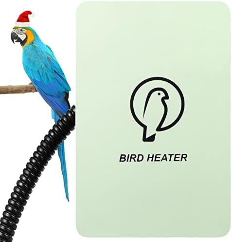 Нагревател за птици - Уютна и топла вода чанта за птици, Нагревател за клетките, за Екзотични домашни птици от 15 Вата Африкански