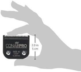 Сменное нож за рязане на кучета CONAIRPRO за кучета и котки, размер 40, е подходящ за повечето подвижни клещи за рязане