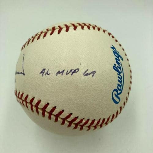 Хармън Киллебрю 573 Начало-Раната КОПИТО 1984 1969 Най-добър играч на бейзбол с автограф от JSA COA - Бейзболни