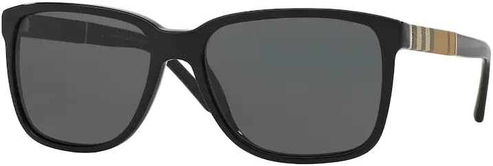 Квадратни Слънчеви Очила BURBERRY BE4181 За Мъже + КОМПЛЕКТ с Дизайнерски Безплатен набор от продукти за грижа за очила