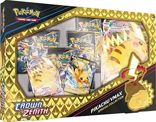 Pokemon TCG: Специална колекция Crown Зенит - Pikachu VMAX