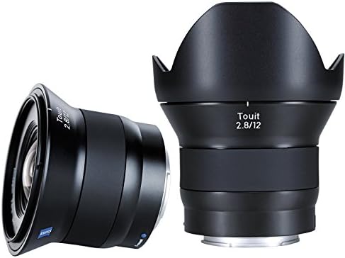Широкоъгълен обектив ZEISS Touit 2.8/12 за беззеркальных фотоапарати на Sony E-Mount, черен