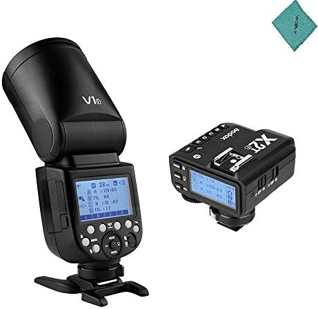 Светкавицата на камерата Godox V1F е Съвместим с Камери Fujifilm X-Pro2 X-T20 X-T2 X-T1 GFX50S GFX50R за Сватбената Портрет на Студийната стрелба