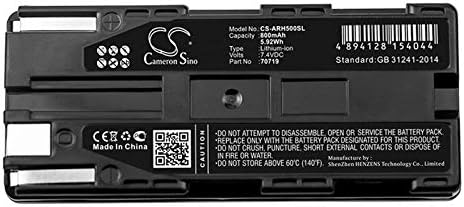 Cameron Sino Нова работа на смени батерия, подходяща за AEG are H5, AREH5-1 RFID четец (800 ма/5,92 Wh)