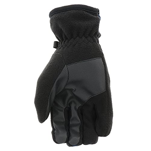 Мъжки зимни ръкавици West Chester Performance, на руното лигавицата, Защитни ръкавици, Отлично сцепление, Тъмно синьо / Черен,