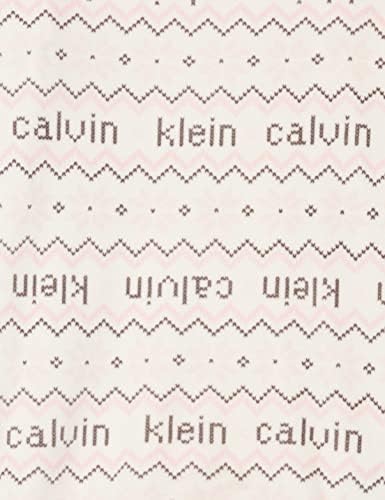 Комплект за сън от Calvin Klein За момичета от Руното пижами със Заек от 2 теми