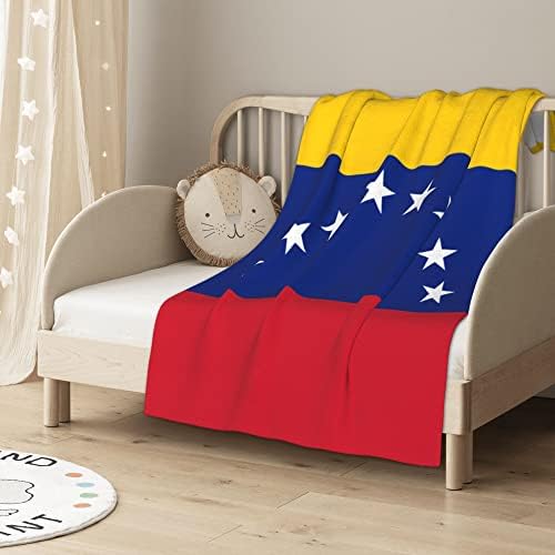 QG ZZX Знаме на Венецуела Детско Одеало за Момчета И Момичета, Одеало за детско Креватче, Одеяло за Количка