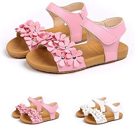 Летни Сандали за малки момичета; Ежедневни обувки за деца 1-6 години; Плажни Пешеходни Сандали с цветен модел