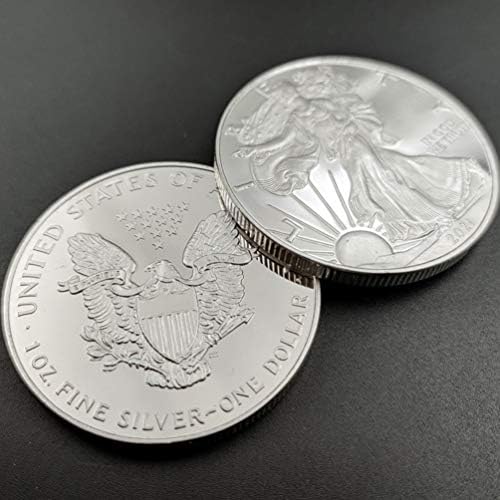 BESPORTBLE 2021 Американски Сребърен Орел Възпоменателна Монета Американски Сребърна Монета Церемонията е на