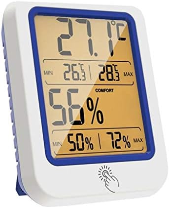 Измерване на температура и влажност SAWQF Сух и влажен термометър термометър, подсветка на Сензора влагомер,