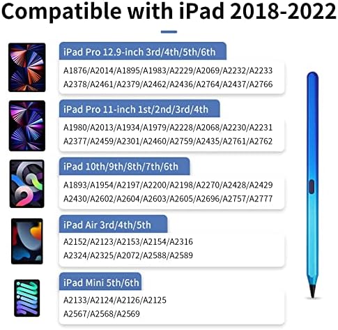 iPad Pencil 2-ро поколение, Молив за iPad на 10-ти 9-то поколение, iPad Mini 6-то поколение, Писалка за iPad 2018-2022, iPad