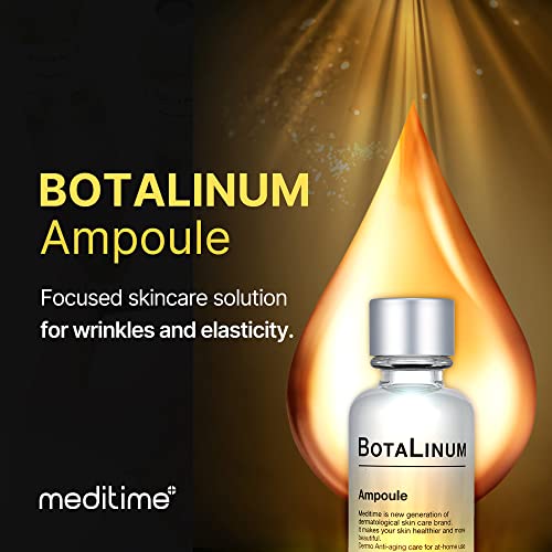 Ампула MEDITIME Botalinum | Пептидная Концентриран серум с хиалуронова киселина за лице | серум Хиалуронова Намалява