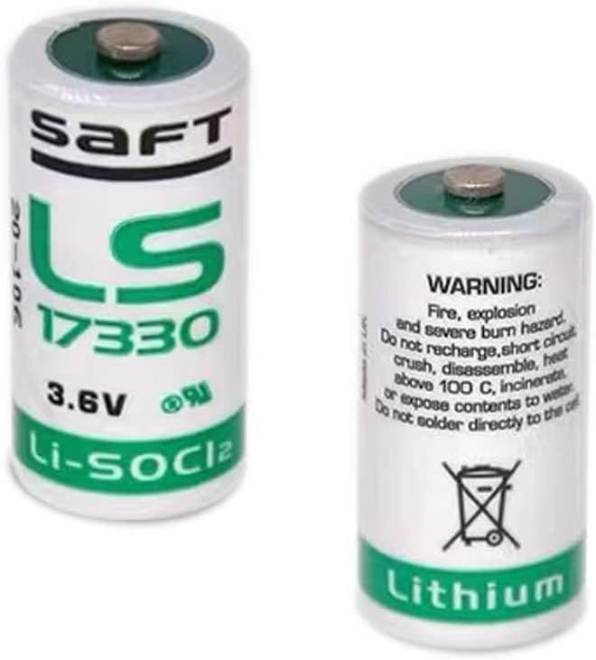 (30 бр.) Литиева батерия LS17330 3,6 ПРЕЗ 2100 mah 2/3 АА за ловни кучета SAFT, Детектори за въглероден оксид, Сензори за