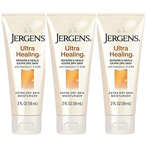 (3 опаковки) - Хидратиращ крем за суха кожа JERGENS Ultra Healing Extra, по 2 грама на всеки.