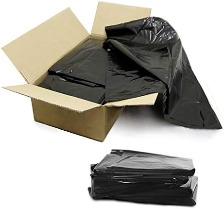 Dualplex 55-Галлонные Черни Торби за боклук 2-Мм Торба за боклук на 30 Чанти В случай 36 X 52