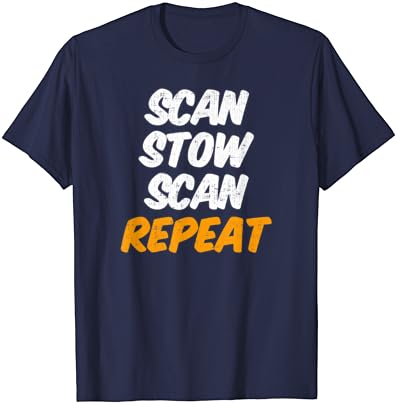 Тениска Scan Прибират за повторно сканиране