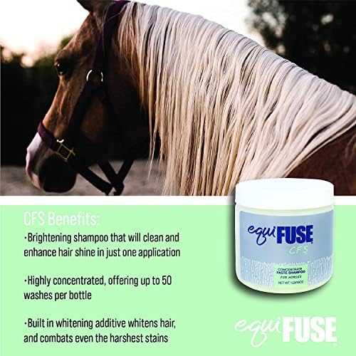 EquiFUSE CFS Концентрат + Паста един конете шампоан|, Предназначени за дълбоко почистване и придаване на превъзходен