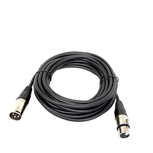 Микрофон кабел HQRP XLR-XLR (3-пинов M/F, 25 фута) за микрофони Sennheisers e 845, e 935 Sun Meter