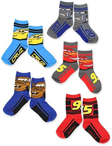 Комплект Чорапи Disney Cars За момче И Деца от няколко Опаковки