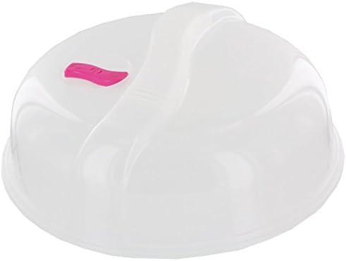 Пластмасов капак за микровълнова печки със защитата от пръски с Прозрачен капак, вентилирани пара (1)