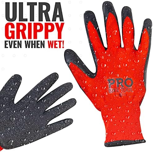 Ръкавици PRO BIKE TOOL Mechanics Gloves - Работни ръкавици от полиестер с дръжка, Дишащ материал, може да се пере в машина,