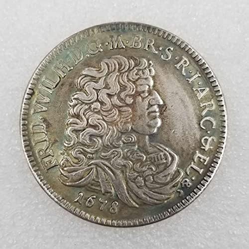 Старинни Занаяти Тейлър 1678 Чуждестранна Възпоменателна Монета Сребърен долар 2556